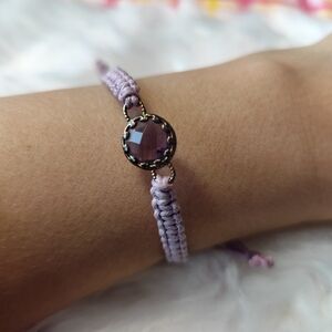Sterling Silver Adjustable Cord Bracelet